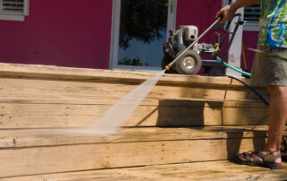 pressure washing