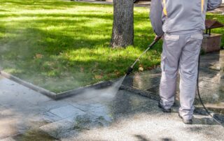 pressure washing