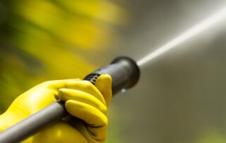 power wash with soap